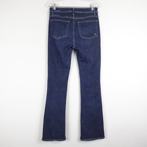 FIDELITY Sierra High Rise Slim Boot Jeans Women's 29 Stretch Denim Made in USA - Picture 2 of 13